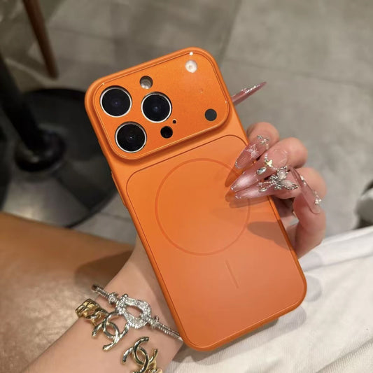 Magnetic Tempered Glass Phone Case